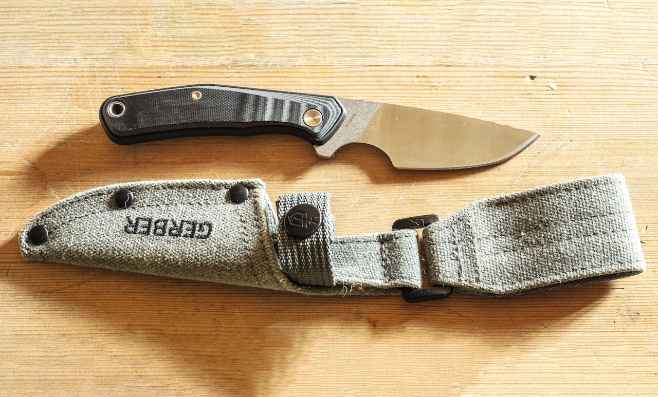 GERBER DOWNWIND CAPER: Minst egnet i testen til spikking Gerber Downwind Caper jaktkniv test