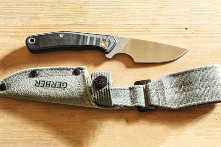 GERBER DOWNWIND CAPER: Minst egnet i testen til spikking Gerber Downwind Caper jaktkniv test
