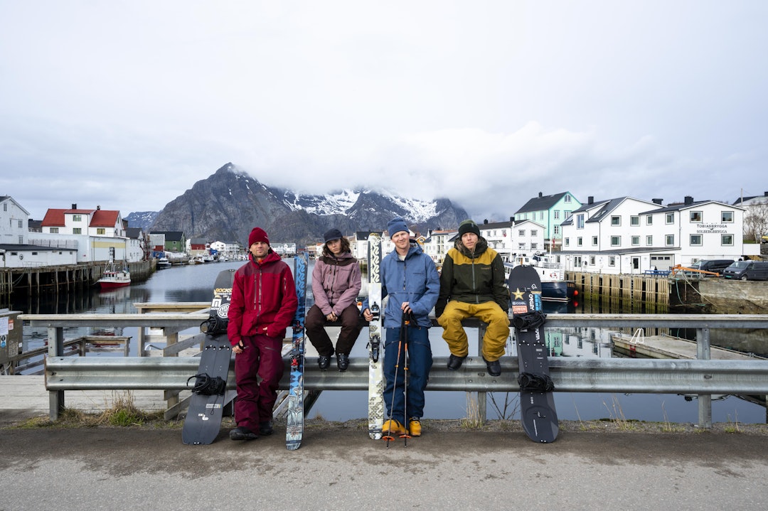 THE CREW: Gjengen består av Mons Røisland, Delilah Cupp, Christian Nummedal og Torstein Horgmo. Foto: Chris Holter