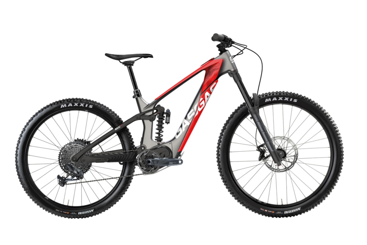 ENDURO-EL: ECC-serien fra GasGas har tre modeller - alle laget for grov nedoversykling. Foto: GasGas. gasgas ecc elsykkel 2023