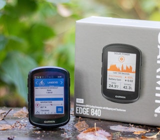 MYE KRAFT: Forbedret programvare og solcellelading i nye Garmin Edge 840. Alle foto: Knut Andreas Lone MYE KRAFT: Forbedret programvare og solcellelading i nye Garmin Edge 840. Alle foto: Knut Andreas Lone