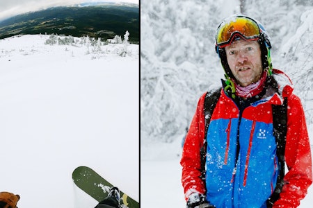 EN NESE FOR SNØ: Kommer det snø et sted i nærheten av Trondheim, så kan du være sikker på at Bård Smestad ikke er langt unna. EN NESE FOR SNØ: Kommer det snø et sted i nærheten av Trondheim, så kan du være sikker på at Bård Smestad ikke er langt unna.