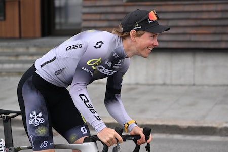 SYKLER MED ET SMIL: Carl Fredrik Hagen. Foto: Cor Vos SYKLER MED ET SMIL: Carl Fredrik Hagen. Foto: Cor Vos