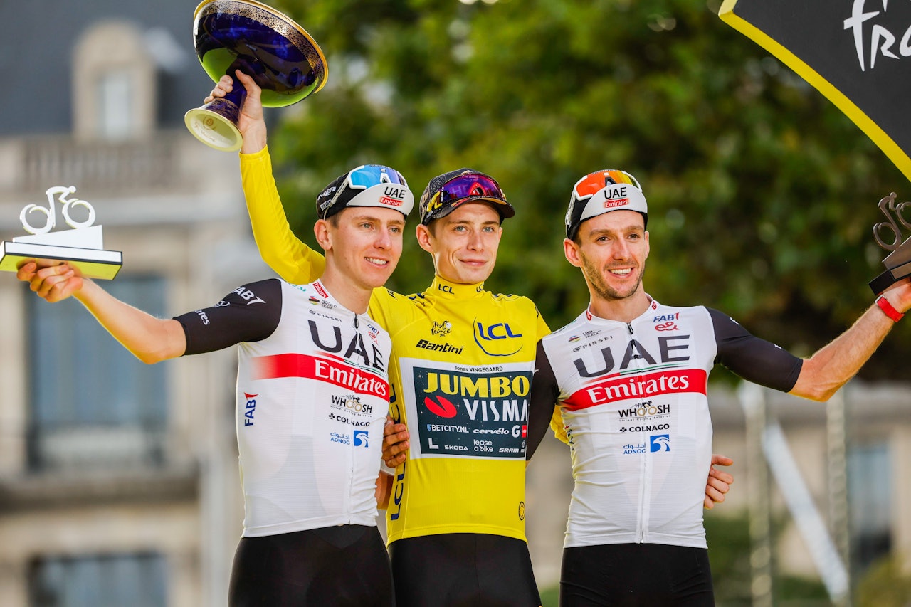 VUNNET TO ÅR PÅ RAD: Danske Jonas Vingegaard kan vinne Tour de France for tredje året på rad i 2024. Foto: Cor Vos