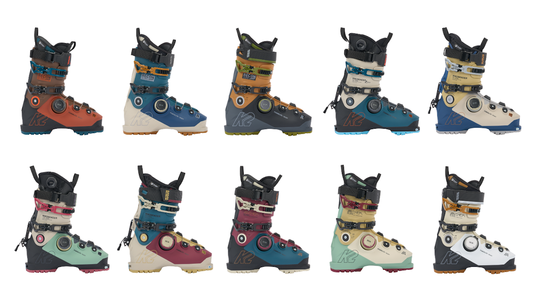 Fra øverst til venstre mot nederst høyre: Recon 130, Recon 120, Recon 110, Mindbender 130, Mindbender 120, Mindbender 115W, Mindbender 95W, Anthem 115, Anthem 105 og Anthem 95 Fra øverst til venstre mot nederst høyre: Recon 130, Recon 120, Recon 110, Mindbender 130, Mindbender 120, Mindbender 115W, Mindbender 95W, Anthem 115, Anthem 105 og Anthem 95