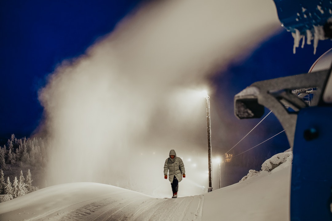 TIDLIG START: – I mine åtte år på Nesfjellet vil dette være tidligste åpning, sier Jelstrup. Foto: Nikolai Jelstrup TIDLIG START: – I mine åtte år på Nesfjellet vil dette være tidligste åpning, sier Jelstrup. Foto: Nikolai Jelstrup