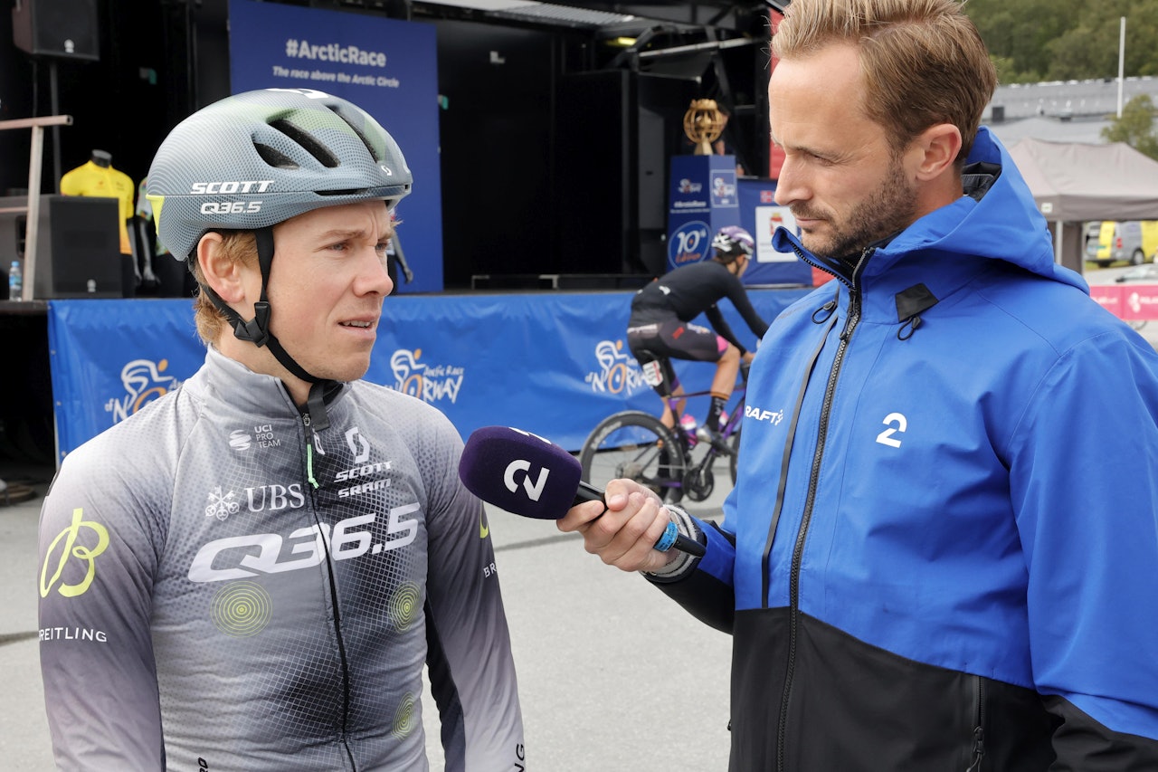 KARRIEREN OVER: Carl Fredrik Hagen gir seg som proff. Foto: Cor Vos carl fredrik hagen og magnus aarre (TV 2)