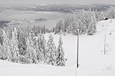 FULL VINTER: Webkamera fra Valdres Alpinsenter, fredag kl 11. FULL VINTER: Webkamera fra Valdres Alpinsenter, fredag kl 11.