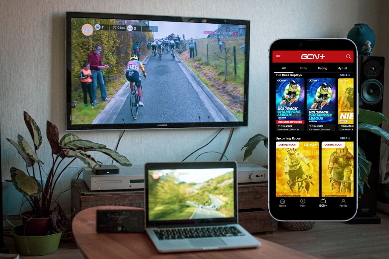 SLUTT: GCN+ er en populær og mye brukt app, også blant norske sykkelfans. Men nå er det over. Foto: Henrik Alpers / Skjermdump GCN+ SLUTT: GCN+ er en populær og mye brukt app, også blant norske sykkelfans. Men nå er det over. Foto: Henrik Alpers / Skjermdump GCN+