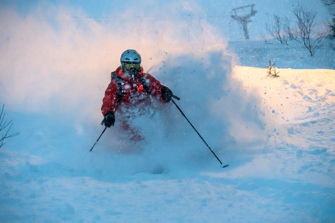 VINTEREN ER HER: Det er heftig vintervær på Strandafjellet for tiden, og lørdag 25. november åpner de heisene. Foto: Christian Nerdrum VINTEREN ER HER: Det er heftig vintervær på Strandafjellet for tiden, og lørdag 25. november åpner de heisene. Foto: Christian Nerdrum