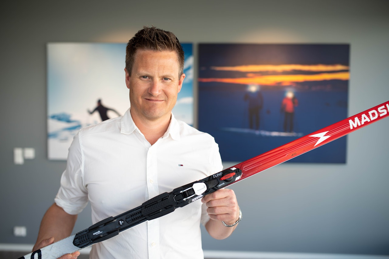 VIKTIG SEIER: Høyesterett ga Rottefella endelig medhold, i patentstriden mot Amer. Foto: David Flem rottefella move binding torstein myklebostad