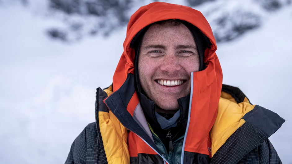 MILJØENGASJERT: Nikolai Schirmer er  profesjonell frikjører og styremedlem i POW (Protect our winters) Norge, og en av to bak denne kommentraren. Foto: Vegard Aasen