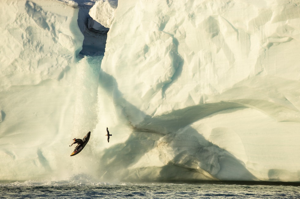 Aniol Serrasolses kajakk på Svalbard