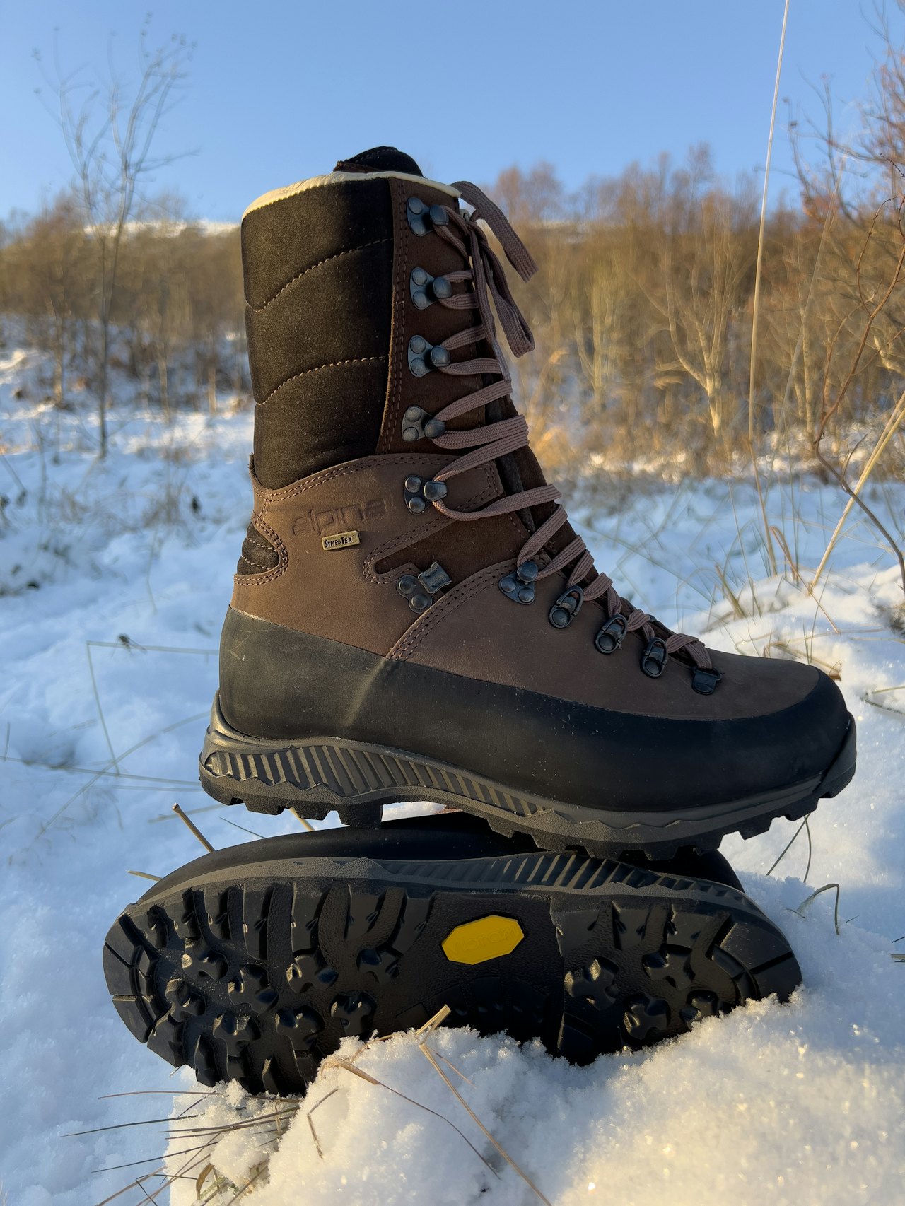 Alpha Hunter jaktstøvler testet 2023. Foto: Jo Stenersen alpina hunter jaktstøvler test jeger
