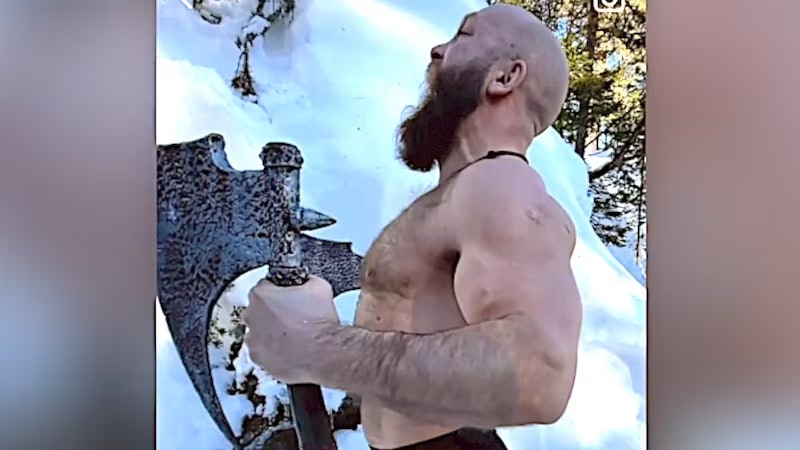 VIKEN: Ken Stornes er en ekte viking. Foto: @kenstornes VIKEN: Ken Stornes er en ekte viking. Foto: @kenstornes