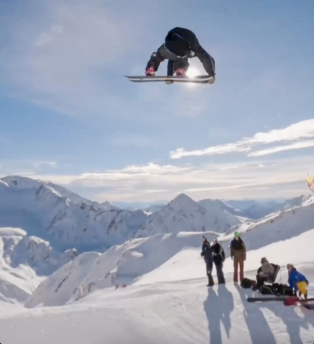 VERDENS FØRSTE: Ian Mattioli setter verdens første 2160 på snowboard. VERDENS FØRSTE: Ian Mattioli setter verdens første 2160 på snowboard.