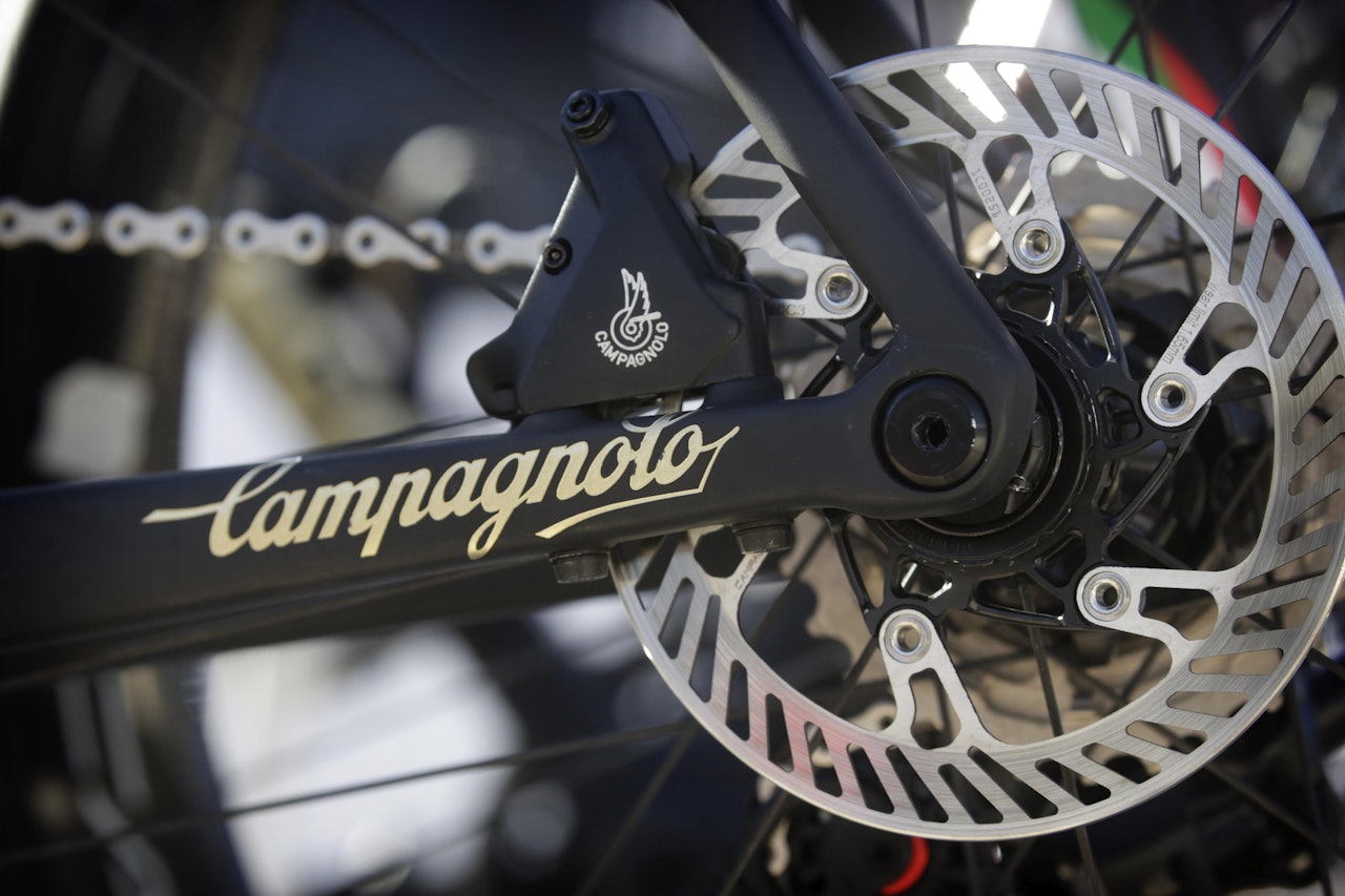 IKONISK: Campagnolo er en av de mest romantiserte tingene i sykkelsporten. Foto: Cor Vos IKONISK: Campagnolo er en av de mest romantiserte tingene i sykkelsporten. Foto: Cor Vos