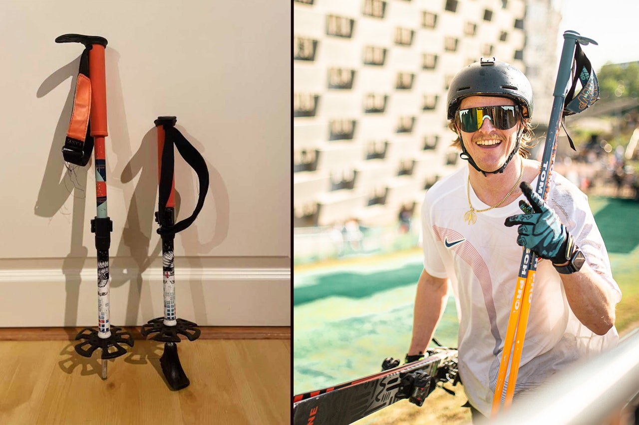 BAGPOLE: Produktsjef Robert Ruud er allerede klar med nye satírestaver - dagen etter første lansering. Foto: Carl Ulslev Degn BAGPOLE: Produktsjef Robert Ruud er allerede klar med nye satírestaver - dagen etter første lansering. Foto: Carl Ulslev Degn