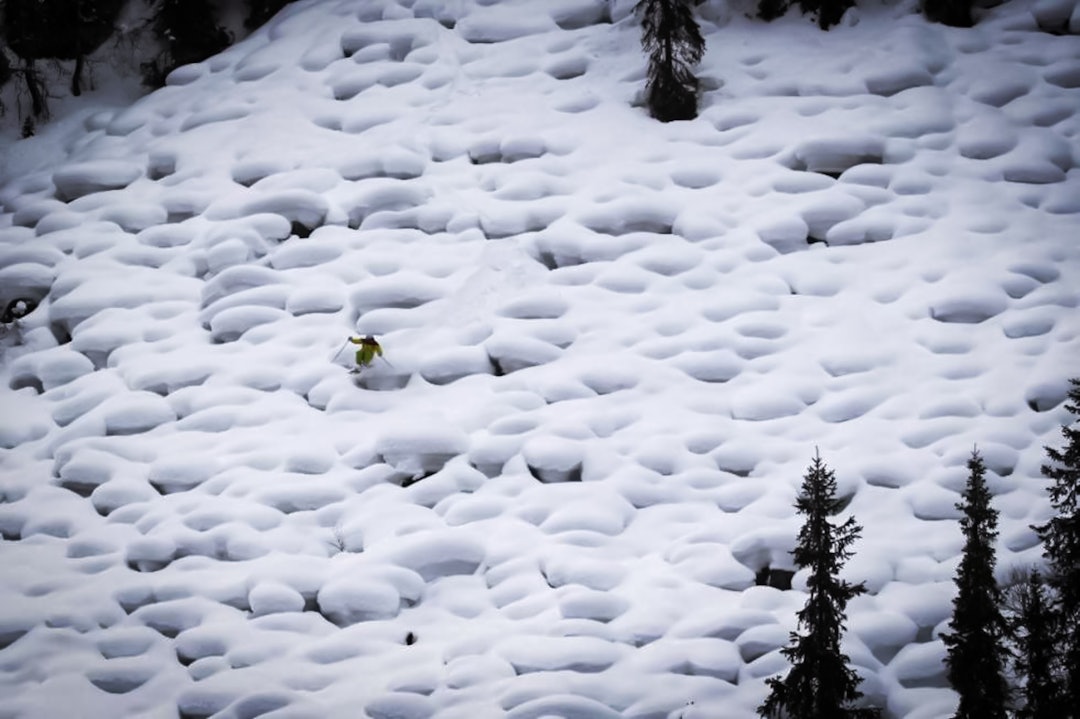 FRIKJØRER: Svein Olav Lien på hjemmebane i Grungedal. Foto: Vegard Breie Svein Olav Lien