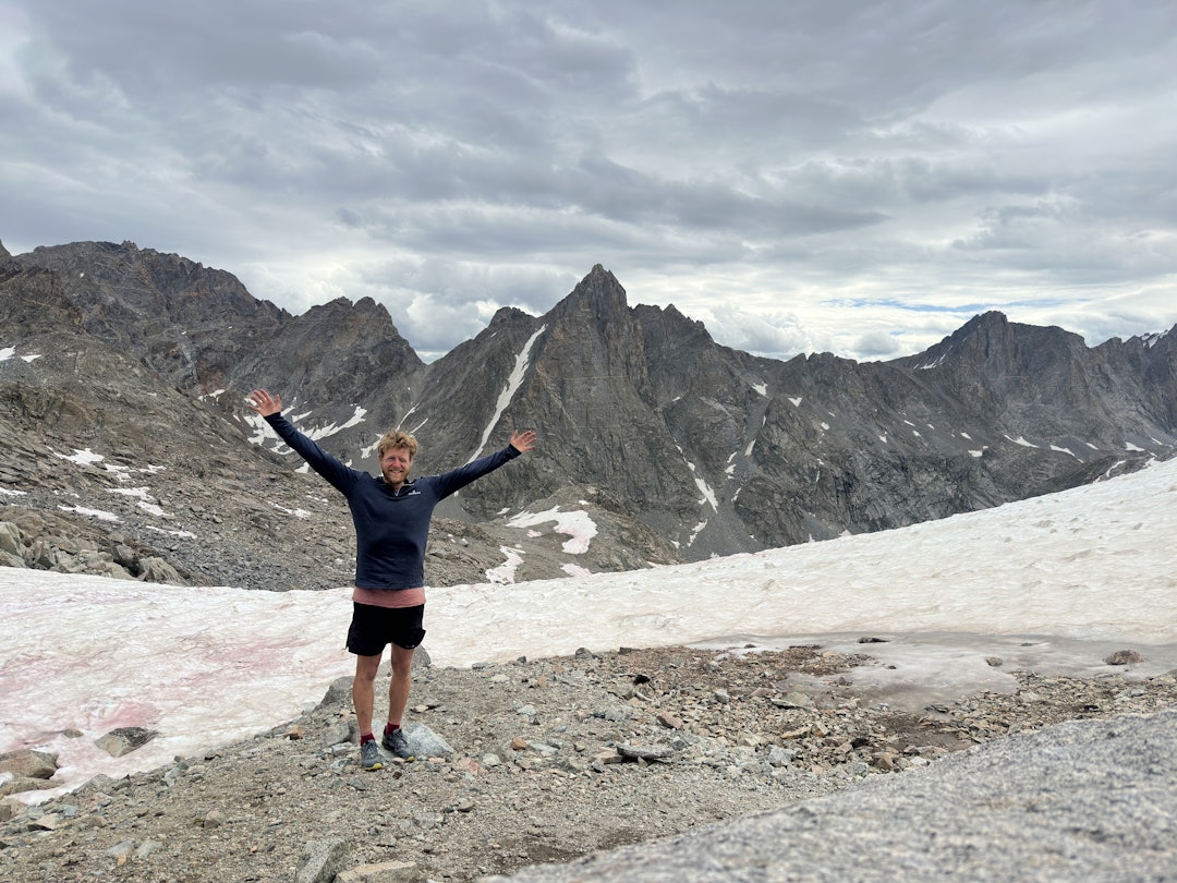 KOR HAINN KOM FRA PÅ JORD: Eirik Skjevesland måtte mestre både det ene og andre på langturen fra Canada til Mexico sist sommer. eirik skjevdal