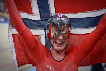 NORSK MEDALJEHÅP: Anita Yvonne Stenberg ser på seg selv som en joker i Paris. En medalje fra søndagens omnium kan være nok til å snu opp ned på hennes karriere. FOTO: Cor Vos NORSK MEDALJEHÅP: Anita Yvonne Stenberg ser på seg selv som en joker i Paris. En medalje fra søndagens omnium kan være nok til å snu opp ned på hennes karriere. FOTO: Cor Vos