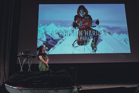 FJORÅRSVINNEREN: Kristin Harila ble kåret til årets eventyrer i fjor, og må anses som en av favorittene også i å. Foto: Eventyraften kristin harila