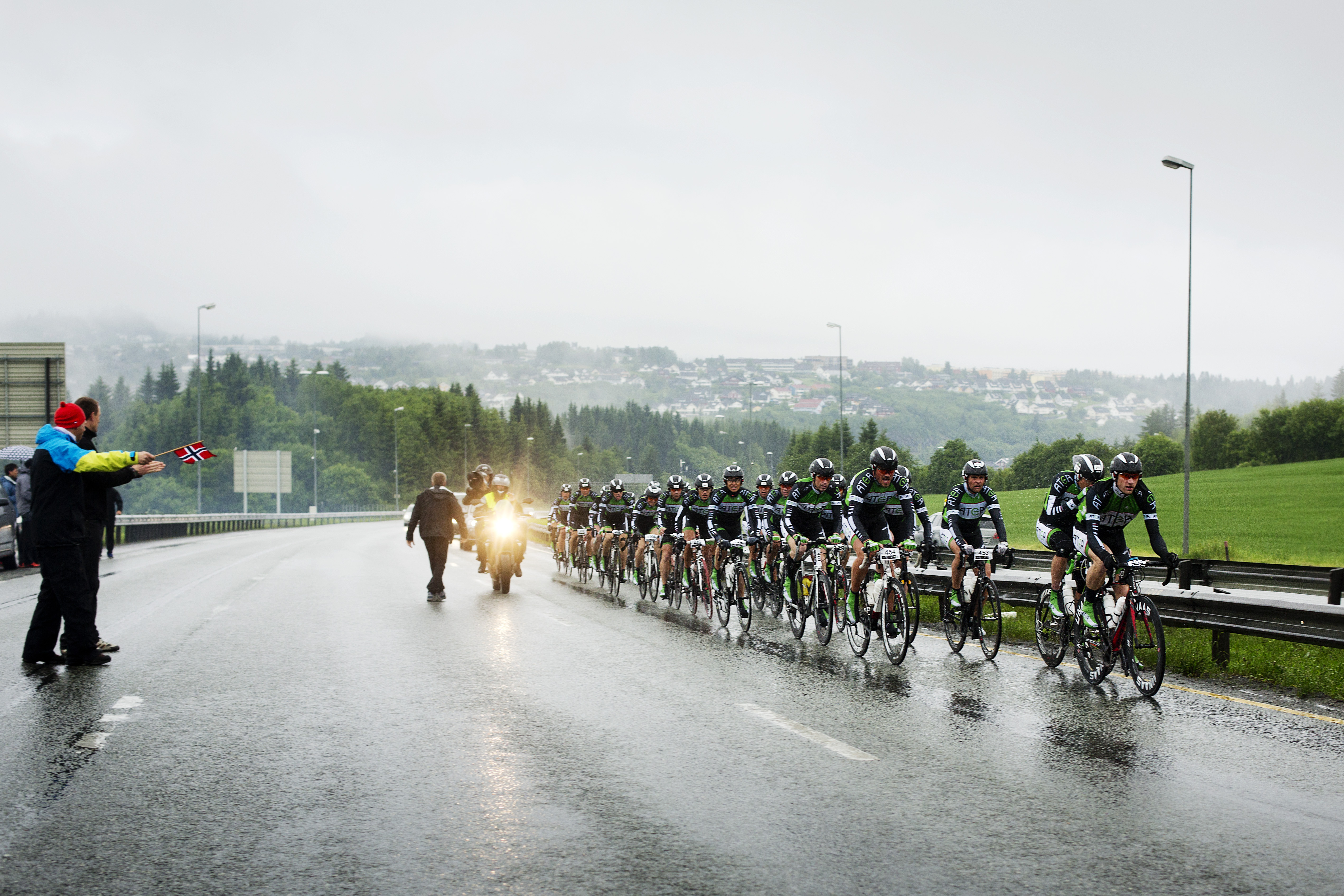 FIKK KRITIKK: Politiet ga Styrkeprøvens gjennomføring i 2023 slakt. Arkivfoto fra Styrkeprøven i 2013: Kristoffer K. Kippernes