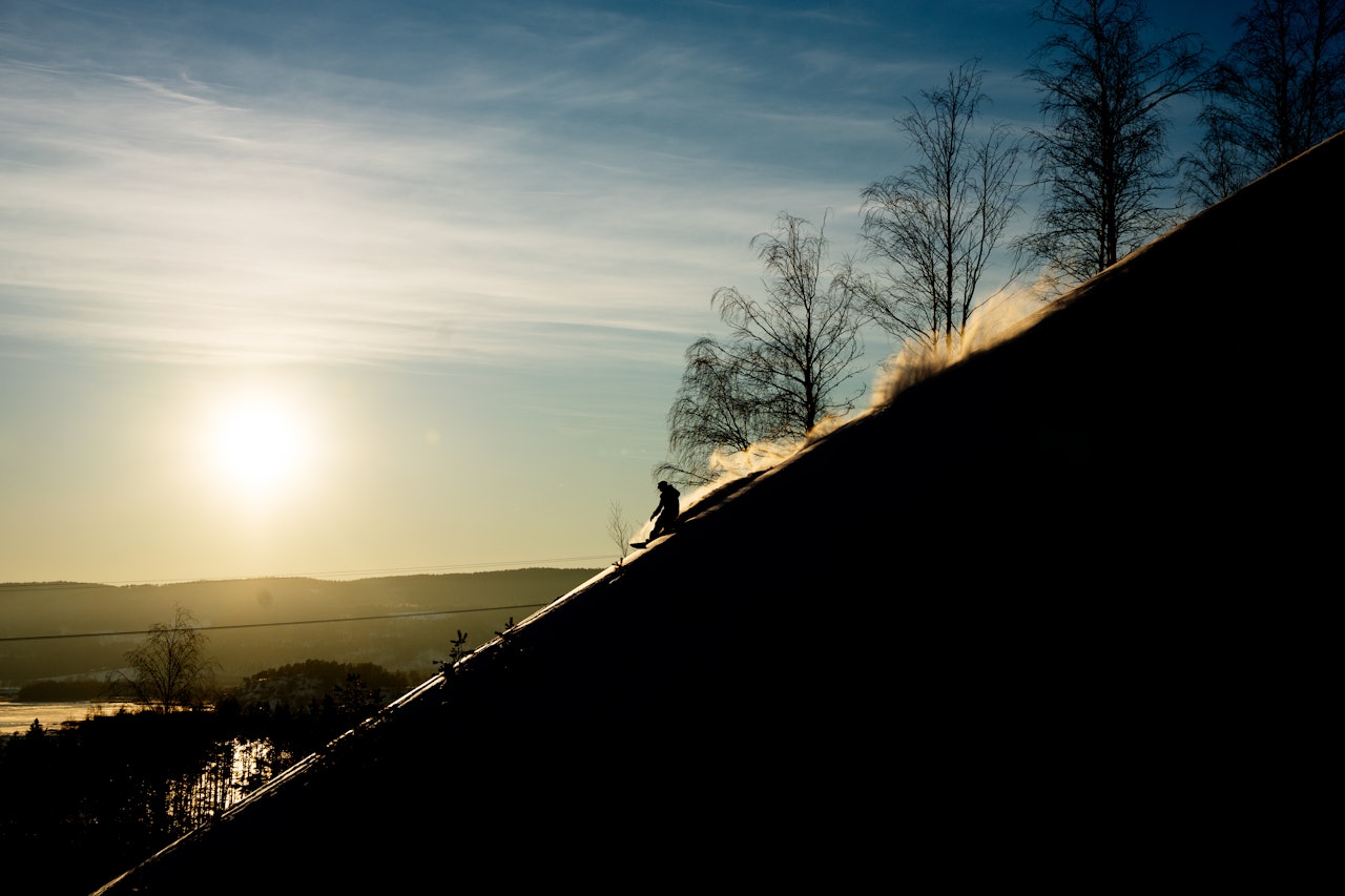 UNDERVERKET: Sondre Hylland, Svelviksand sandtak på Verket. Foto: Christian Nerdrum