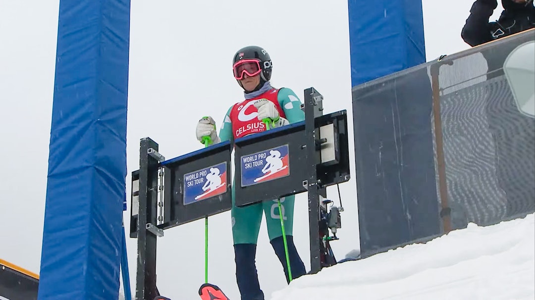 COMEBACK: Hedda Berntsen under World pro ski tour i Aspen.