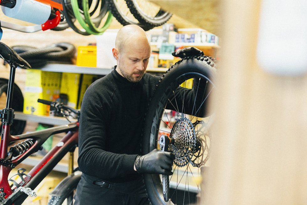 Pål Johansen sykkelmekaniker og løypeprepper TERRENGSYKKEL.NO