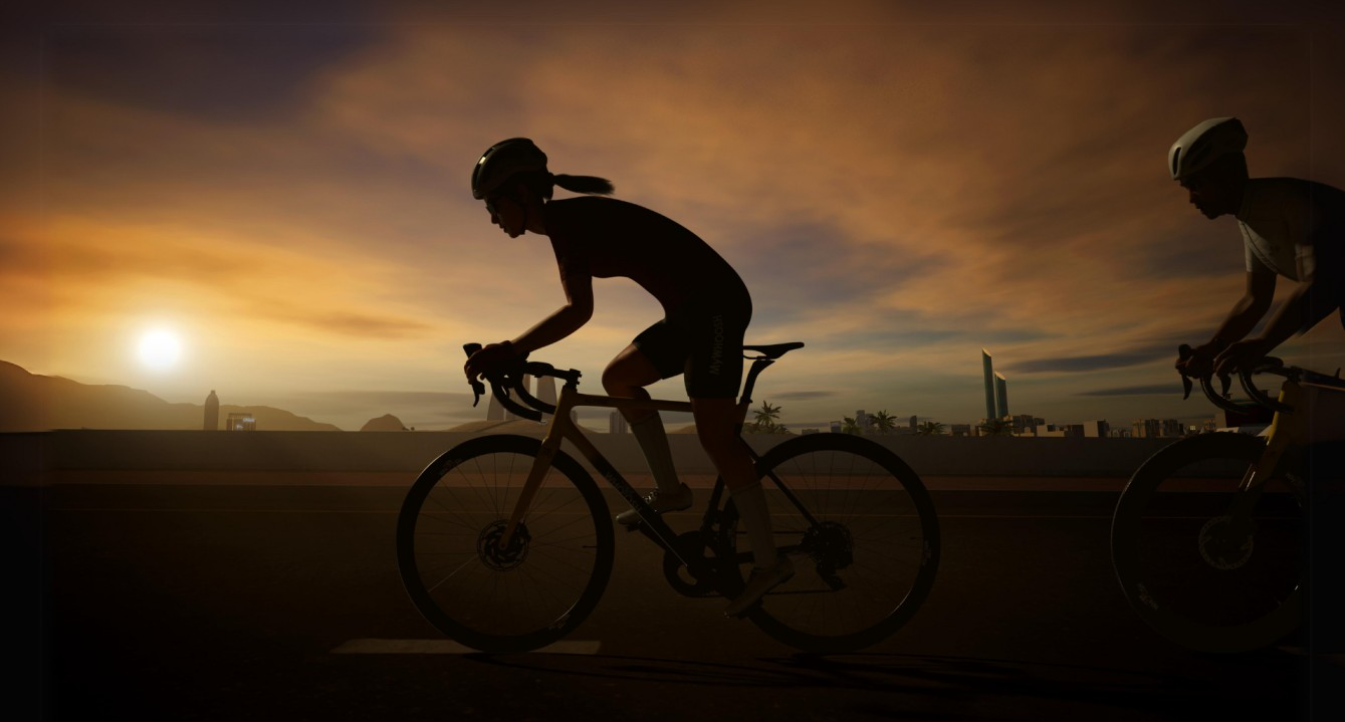 ØRKENFEST: Den digitale gratisappen har 29 ulike verdener fra den arabiske halvøy. Skjermdump: MyWhoosh.