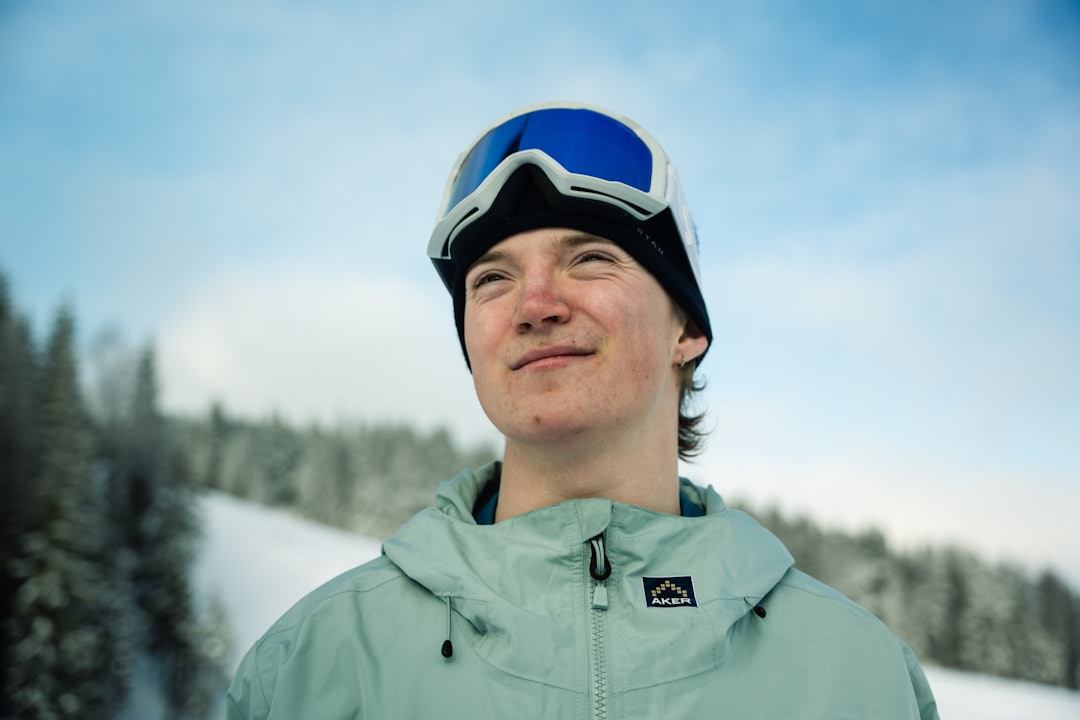 HAR EN PLAN: Øyvind Kirkhus har store ambisjoner for sin snowboardkarriere. Foto: Christian Nerdrum