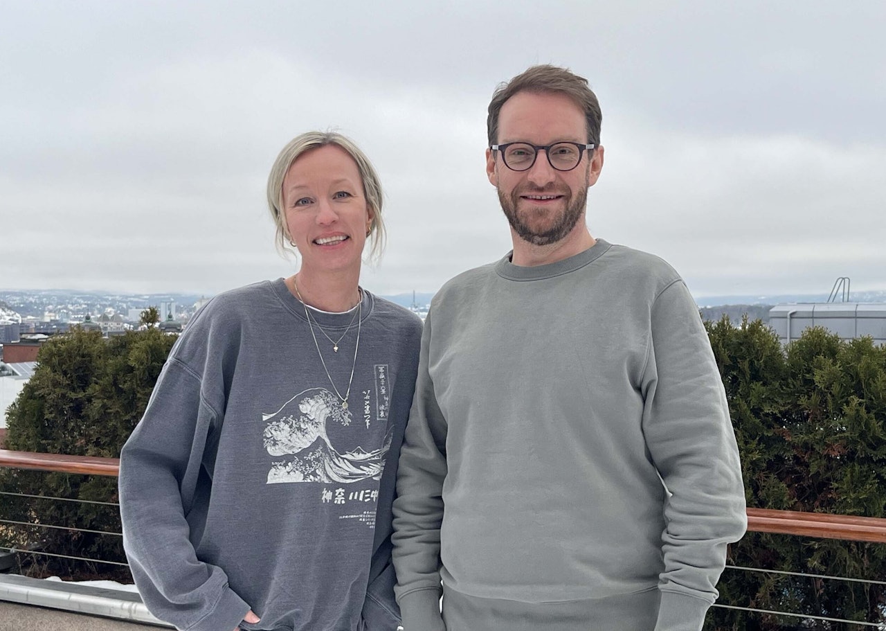 NY LEDELSE: Anne Julie Saue og David Andresen Vesteng. Foto: Kristoffer H. Kippernes NY LEDELSE: Anne Julie Saue og David Andresen Vesteng. Foto: Kristoffer H. Kippernes