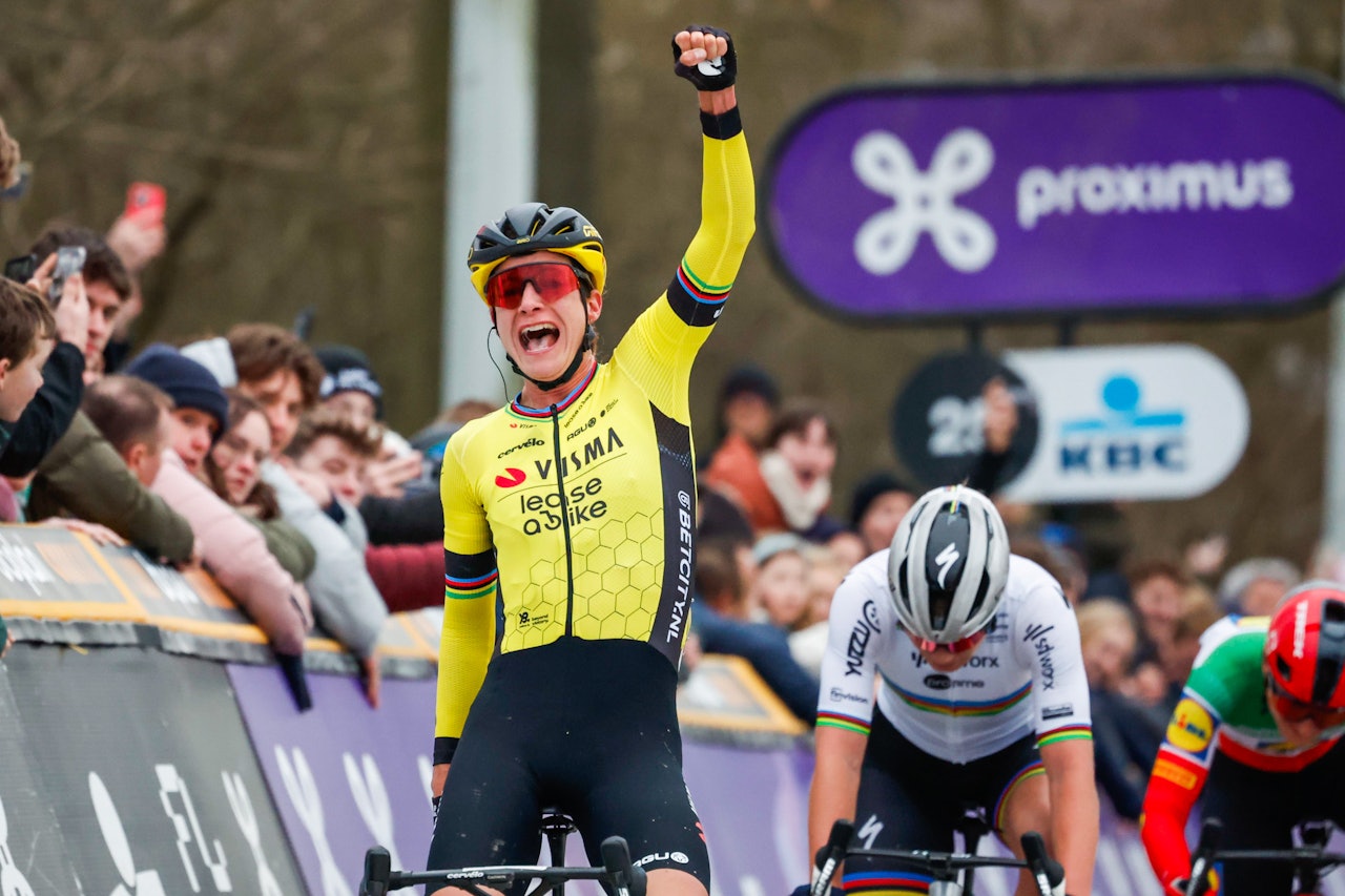 TIL TOPPS: Marianne Vos vant Omloop Het Nieuwsblad lørdag – på første forsøk. Foto: Cor Vos TIL TOPPS: Marianne Vos vant Omloop Het Nieuwsblad lørdag – på første forsøk. Foto: Cor Vos