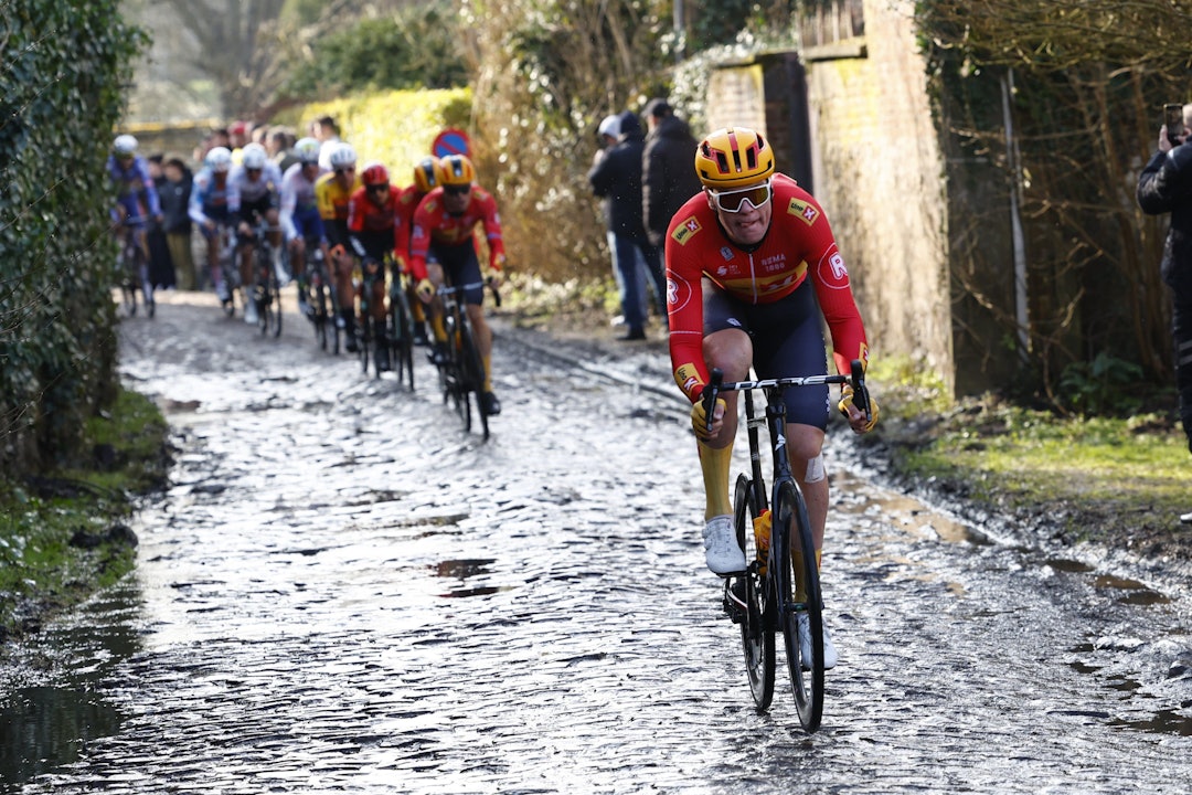 TEMPOFAVORITT?: Søren Wærenskjold, her i Le Samyn forrige uke, kan kjempe om etappeseier på dag én i Tirreno-Adriatico. Foto: Cor Vos TEMPOFAVORITT?: Søren Wærenskjold, her i Le Samyn forrige uke, kan kjempe om etappeseier på dag én i Tirreno-Adriatico. Foto: Cor Vos