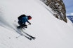 VIKTIG: Skijakka skal beskytte mot vær men samtidig slippe ut varme når det trengs. Her fra testing av jakken Stormstride fra Patagonia. Foto: Ole-Jørgen Lian