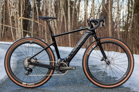 ELEKTRISK: Siste skrik fra Canyon, en Canyon Grizl med el-motor. Alle foto: Knut Andreas Lone ELEKTRISK: Siste skrik fra Canyon, en Canyon Grizl med el-motor. Alle foto: Knut Andreas Lone