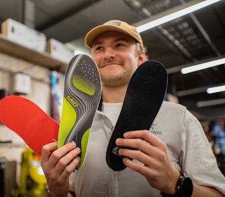 GOD SÅLE: Anders Tjeldflåt mener du bør ta deg råd til å oppgradere støvlene til noen som er spesialtilpasset dine sko. Foto: Sigurd Ekeli Grimsby