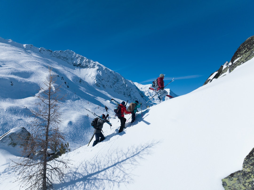FAMILIETUR: Hagen-familien på topptur hjemme i Chamonix. Foto: Jake Holland FAMILIETUR: Hagen-familien på topptur hjemme i Chamonix. Foto: Jake Holland