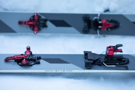 Vi har testet ATKs kjøreorienterte toppturbinding Raider 13 EVO med såkalt Freeride Spacer. Foto: Tore Meirik skibindinger