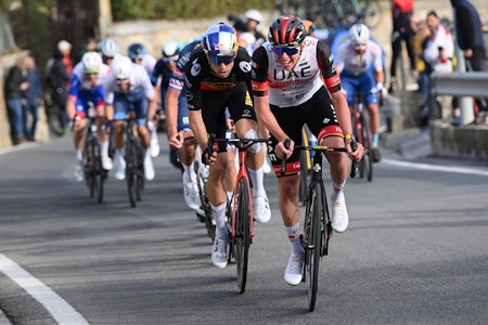 NYTT MÅL I SIKTE: Han har alt erobret Flandern rundt, og nå har Tadej Pogačar finjustert siktet mot Milano-Sanremo. FOTO: Cor Vos NYTT MÅL I SIKTE: Han har alt erobret Flandern rundt, og nå har Tadej Pogačar finjustert siktet mot Milano-Sanremo. FOTO: Cor Vos