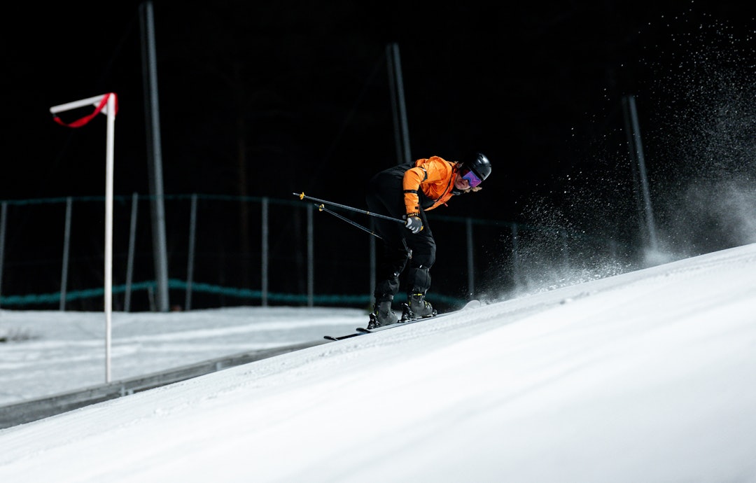 NY VERDENSREKORD: Den nye rekorden til Anders Backe er på 133,46 km/t! Foto: Gisle Johnsen NY VERDENSREKORD: Den nye rekorden til Anders Backe er på 133,46 km/t! Foto: Gisle Johnsen