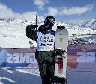 Birk Ruud snowboard World Cup debut