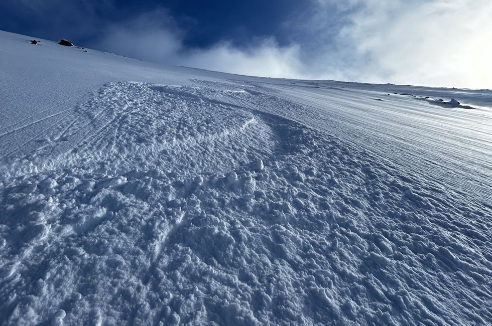 skispor i snø