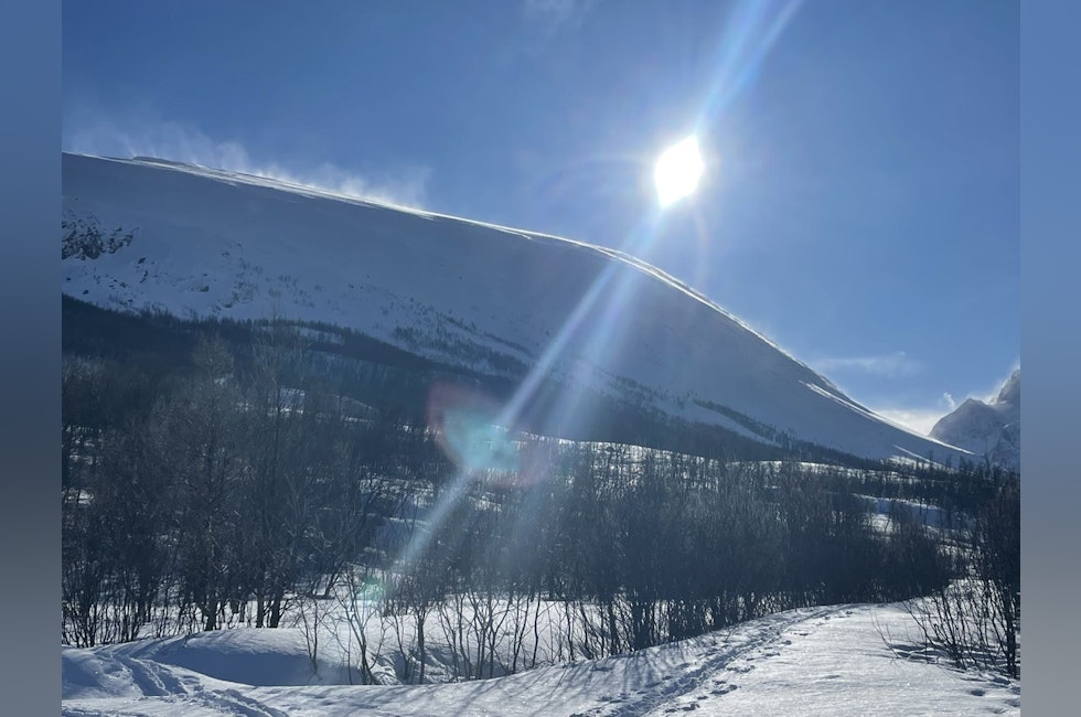 snøfokk på fjellet