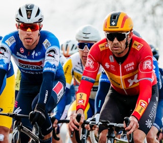 TILBAKE: Etter sykdom hindret ham fra å sykle E3 Saxo Classic og Gent-Wevelgem, er Alexander Kristoff tilbake i onsdagens Dwaars door Vlaanderen. Foto: Gaëtan Flamme, SportPic-Agency