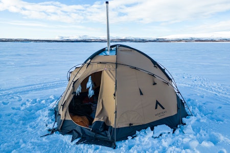 FJELLTELT: Om du skal være på jakt flere dager er god komfort viktig. VI har testet Nortent Gamme 6 PC. Test av Nortent Gamme 6 PC