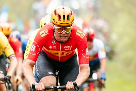 IMPONERTE: Søren Wærenskjold gjorde en god figur i Paris-Roubaix og sikret topp-ti-plassering. Foto: Gaëtan Flamme/SportPic-Agency