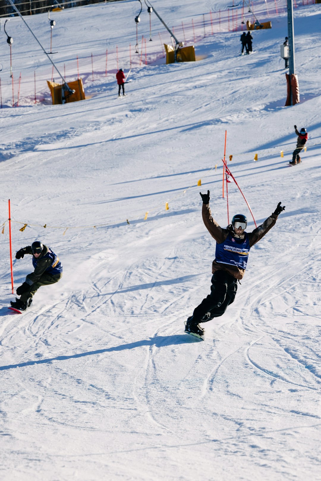 TIGHT: Røisland mistenker fluorbruk etter at Ståle Sandbeck slo ham i parallellslalåmen. Foto: Magnus Gulliksen TIGHT: Røisland mistenker fluorbruk etter at Ståle Sandbeck slo ham i parallellslalåmen. Foto: Magnus Gulliksen
