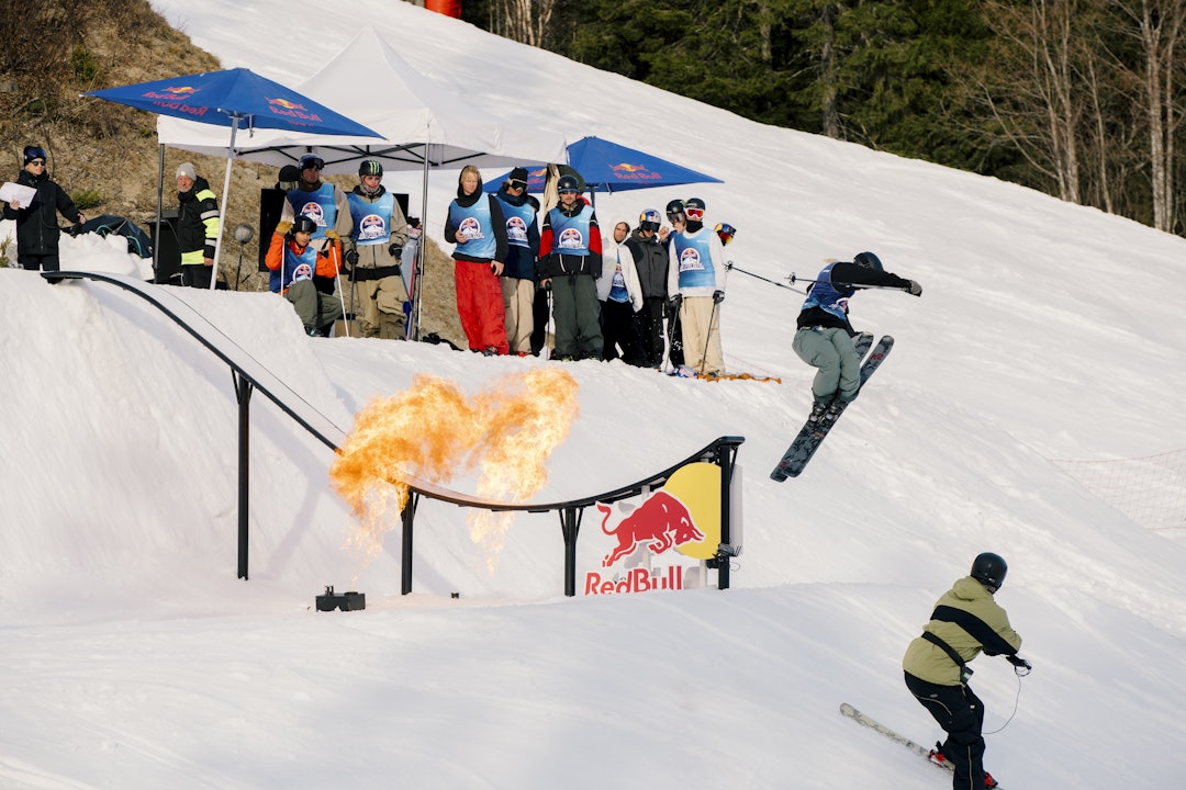 BEST: Johanne Killi fikk best total score av jentene, i tillegg til andreplass under "Best "Trick" konkurransen. Foto: Adam Klingeteg / Red Bull Content Pool. Johanne Killi